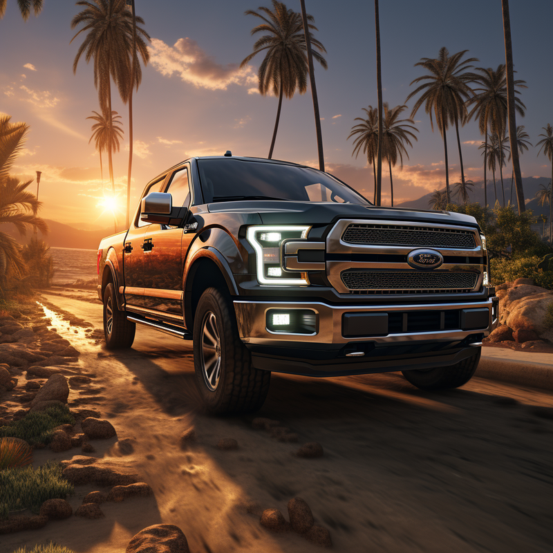 الحماية القصوى والأناقة: مجموعة سجادات أرضية Autowin لسيارة Ford F-150