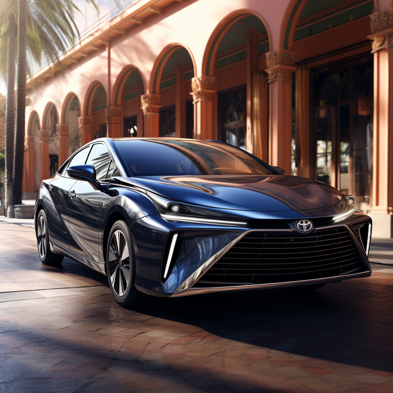 سجادات أرضية مخصصة لسيارة تويوتا ميراي (2016-2021)