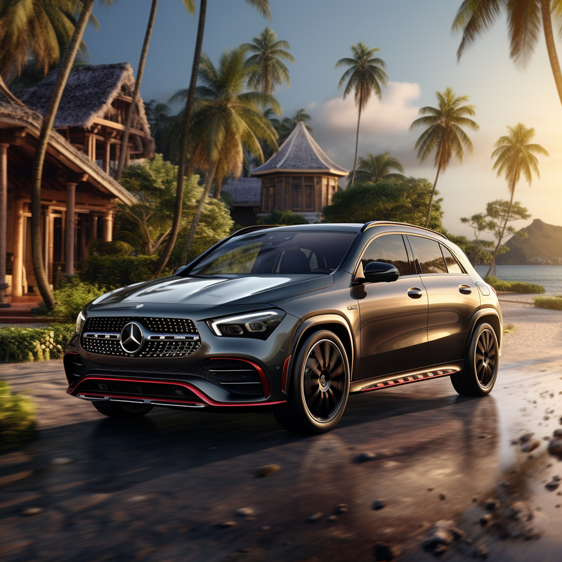 Eleve su Mercedes GLA - H247 (2021-2023) híbrido con los tapetes premium de Autowin