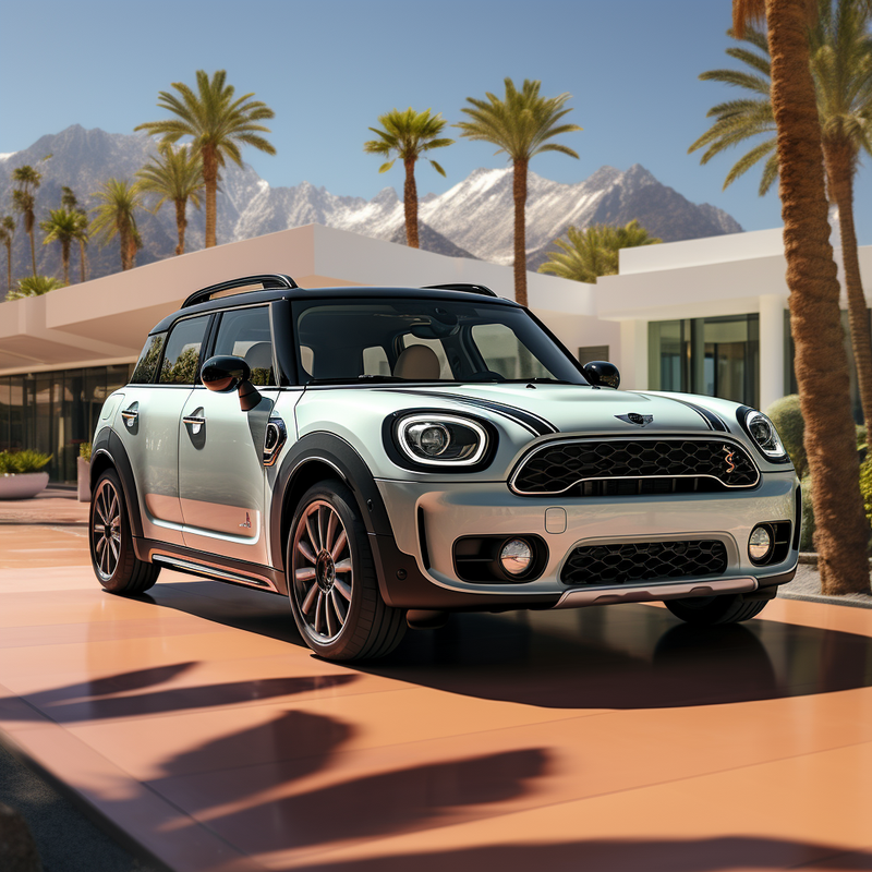 حماية مخصصة لسيارة Mini Countryman F60 Hybrid (2020-2023): مجموعة سجادات الأرضية من Autowin