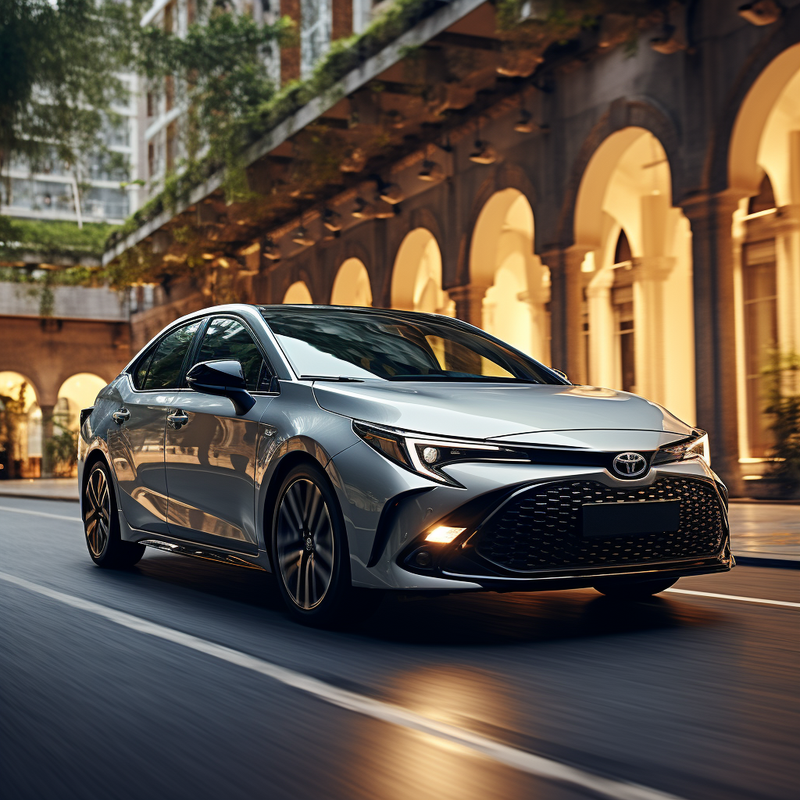 سجادات أرضية مخصصة من Autowin لسيارة Toyota Corolla سيدان (2019-2023)