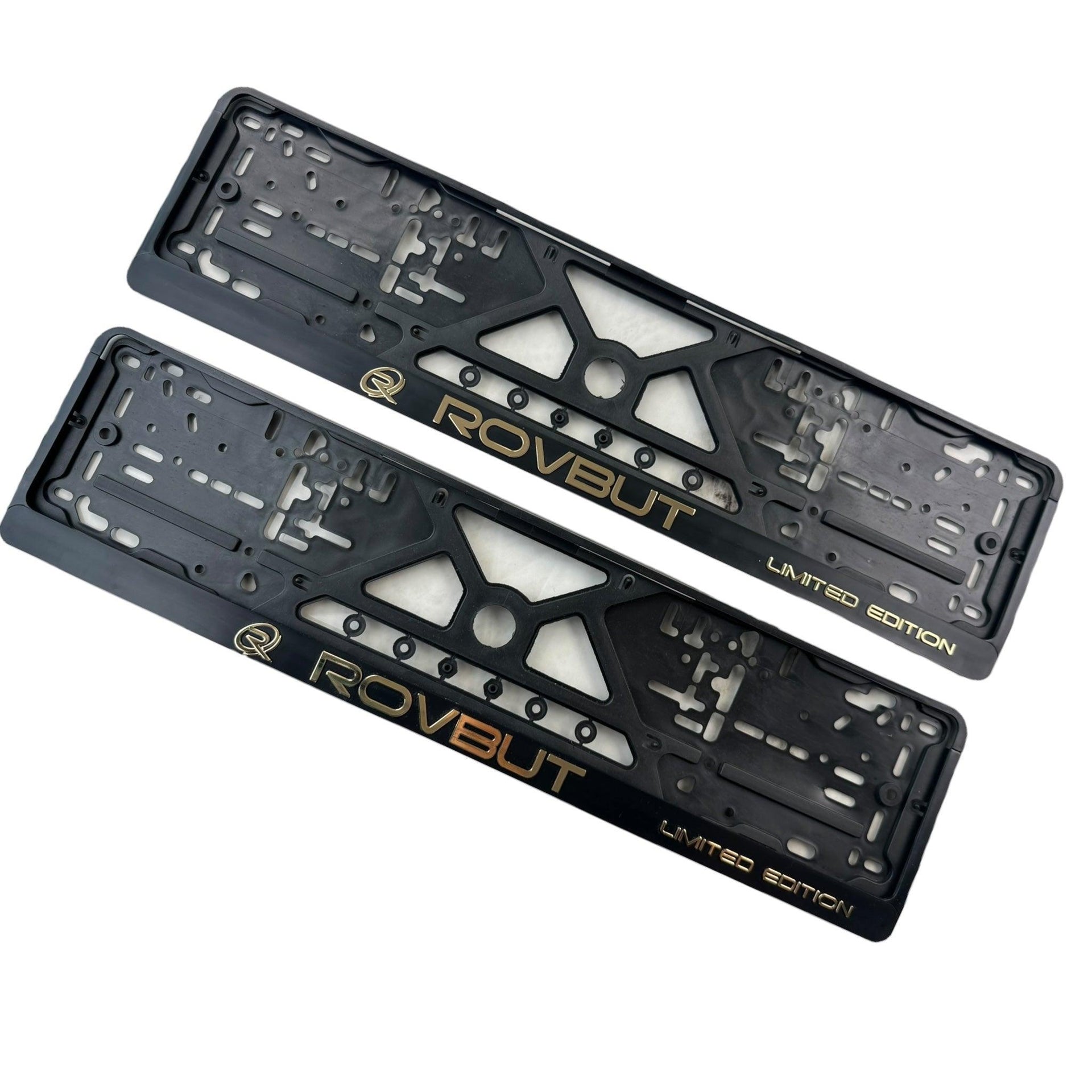 Rovbut Design Number Plate Holder Eu Standard Size 52 cm x 11 cm Limited Edition - AutoWin