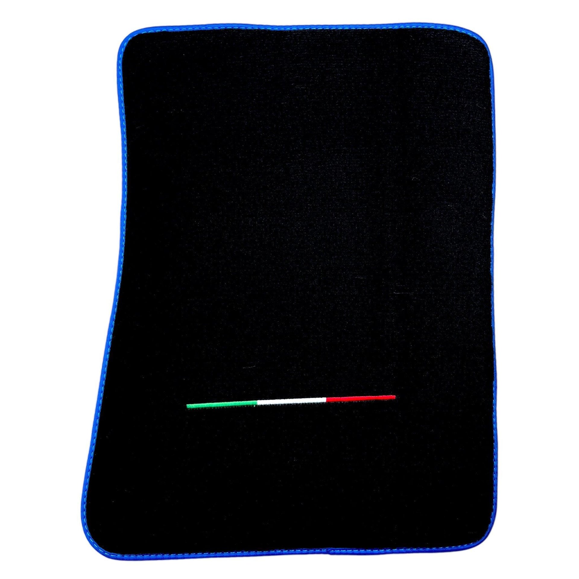 Floor Mats for Ferrari Purosangue with Blue Trim | Italian Edition - AutoWin