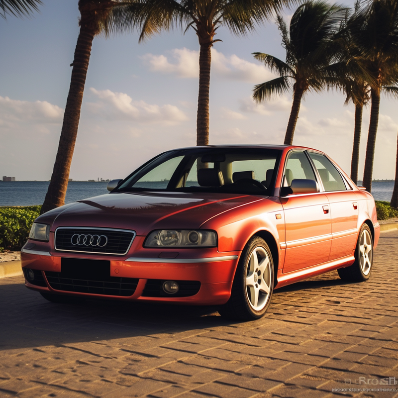 Autowin: سجادات أرضية مصنوعة بدقة لسيارة Audi A4 B5 Facelift Sedan