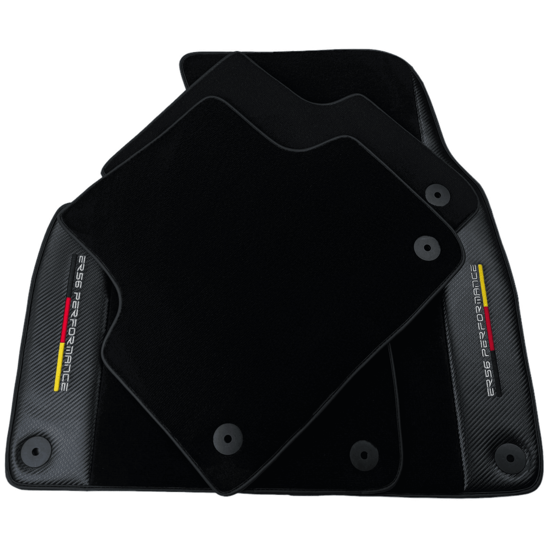 Black Floor Mats for Audi A6 - C6 Allroad Quattro (2006-2008) | ER56 Performance - AutoWin