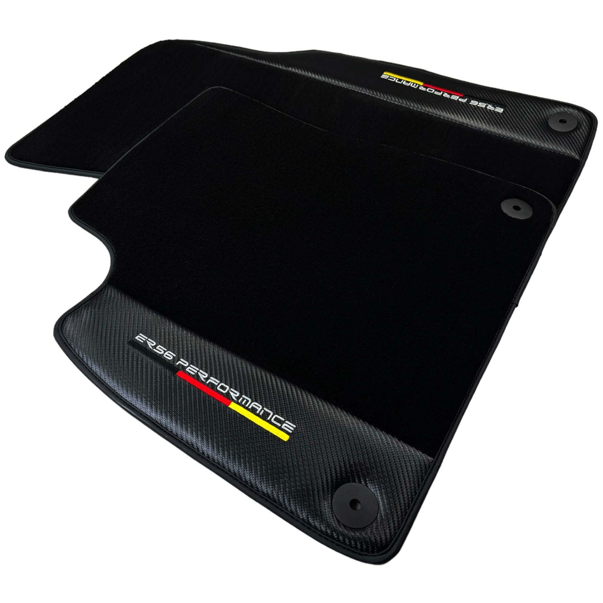 Black Floor Mats for A6 - C8 Avant (2018-2023) | ER56 Performance - AutoWin