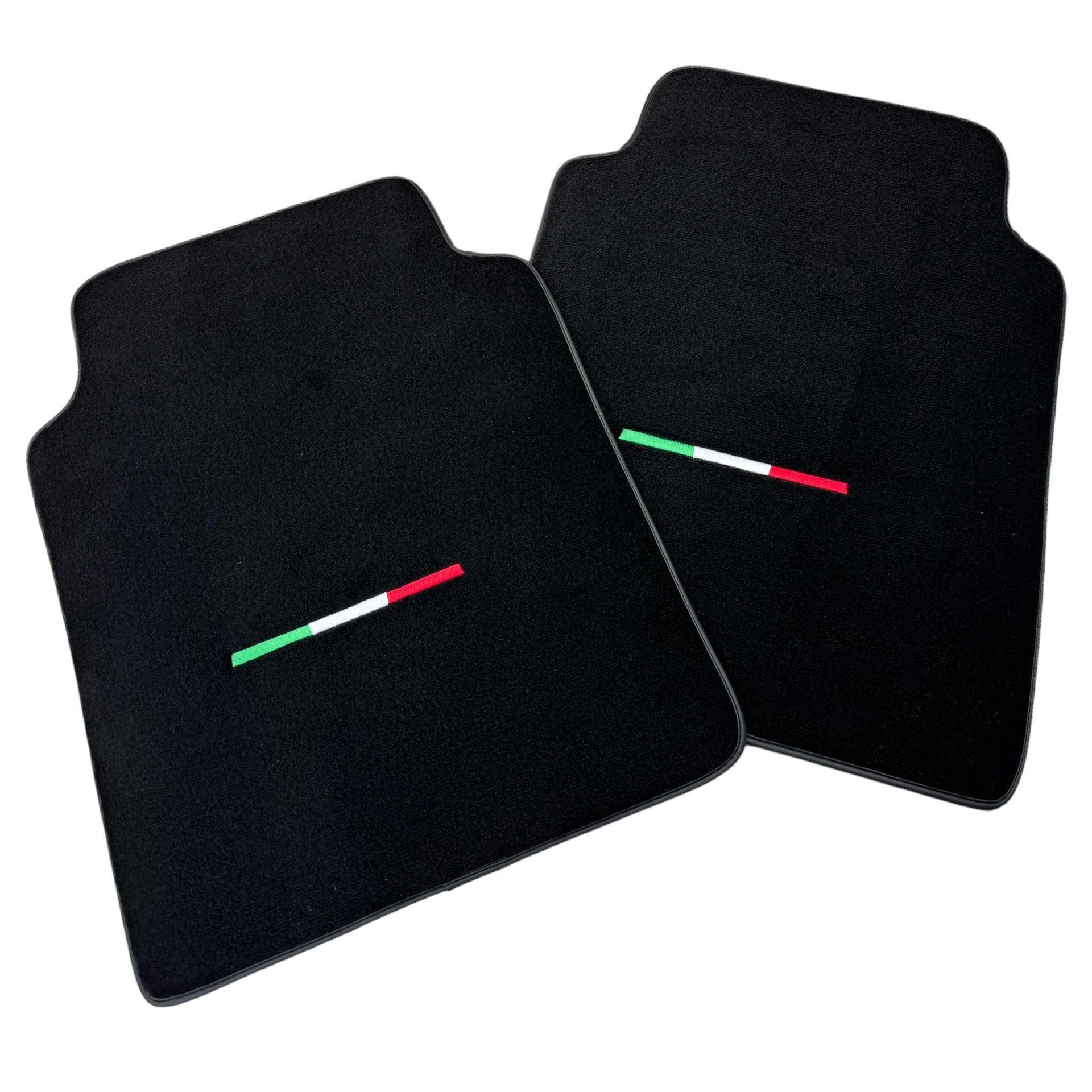 Black Floor Mats for Maserati Quattroporte | Italian Edition - AutoWin