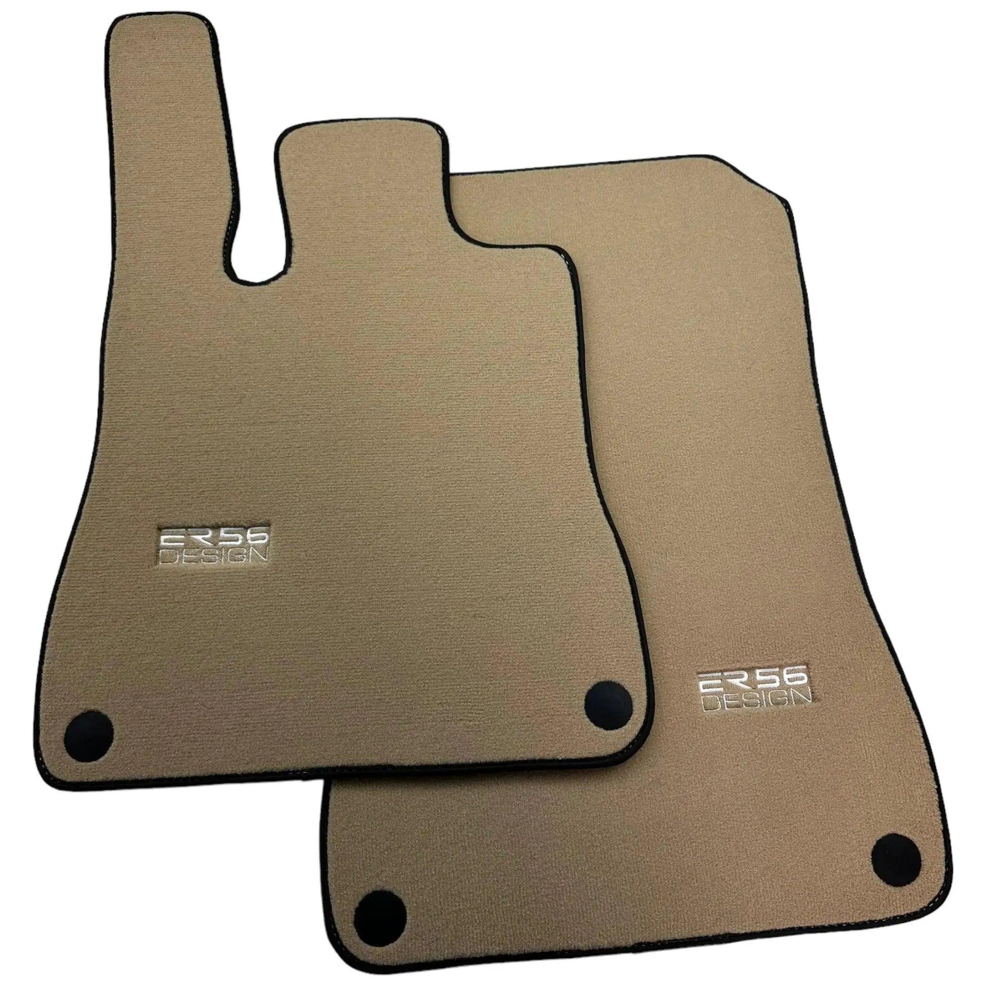 Beige Floor Mats For Mercedes-Benz SLK R170 (1998-2000) - AutoWin