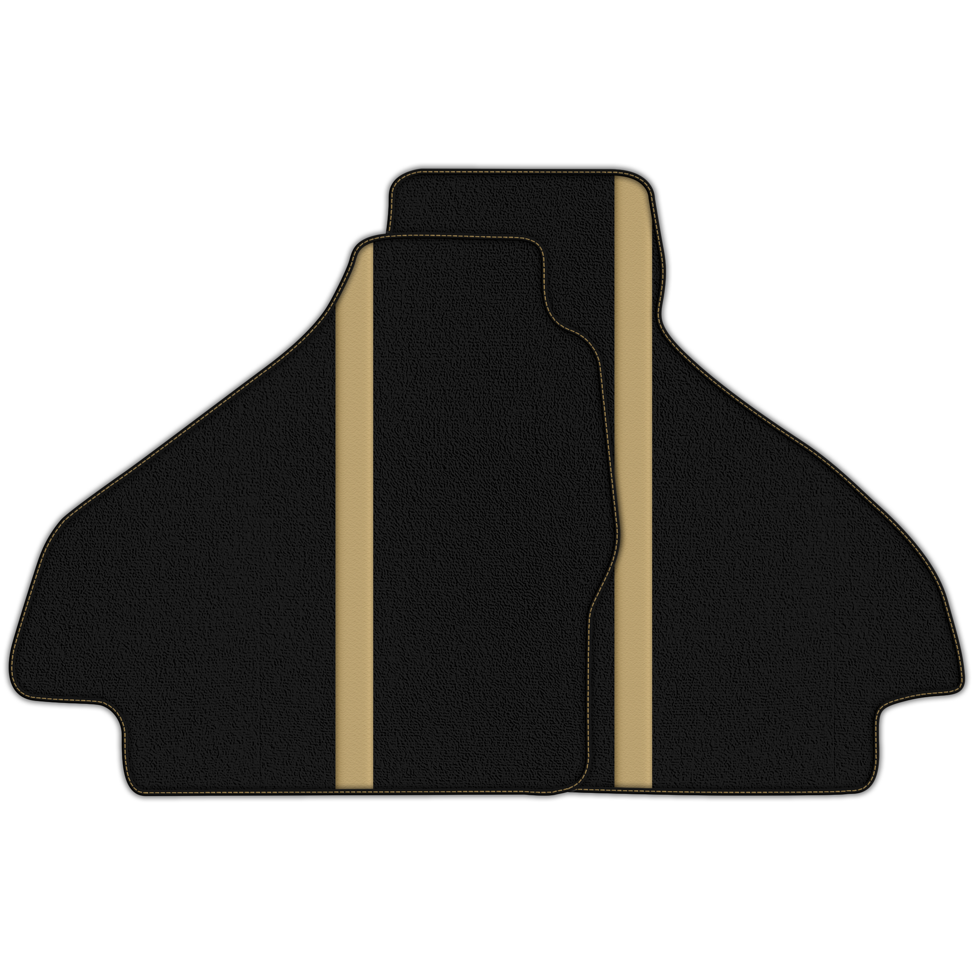 Premium Black Floor Mats for Classic Ferrari 328 GTS (1985-1989)