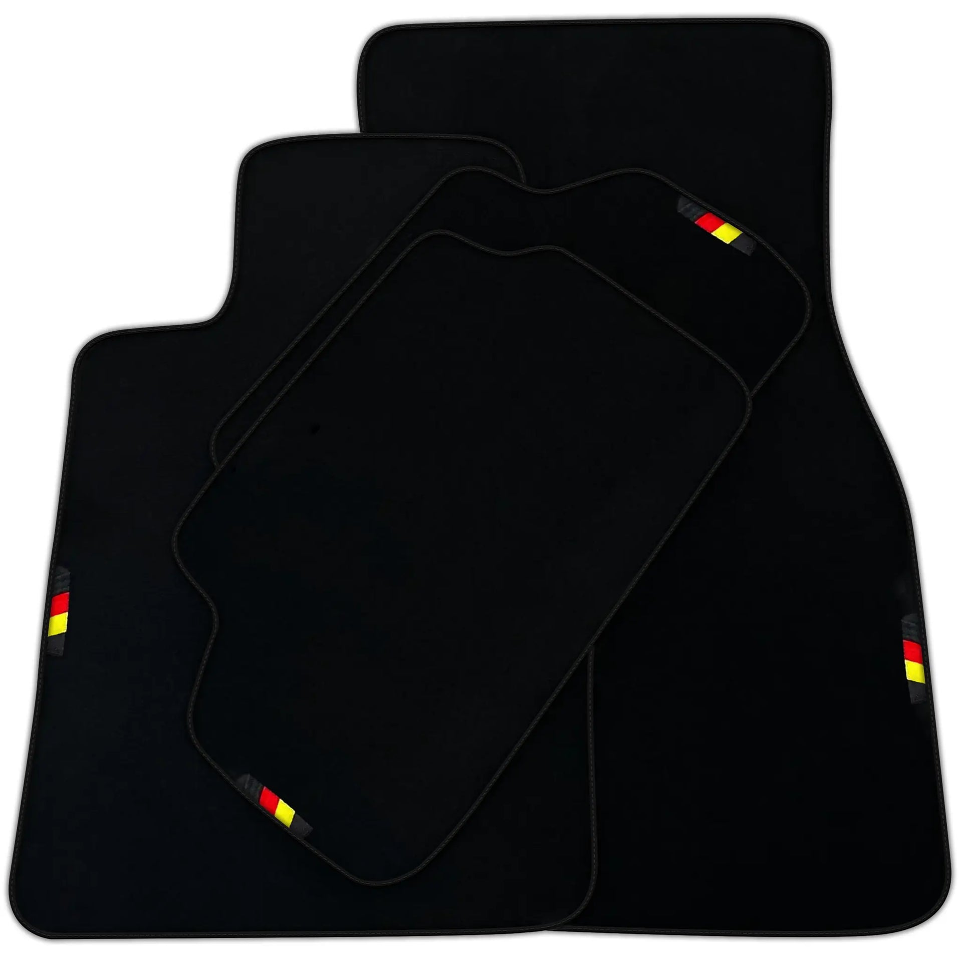 Black Floor Mats For BMW 1 Series E81 Germany Edition | Various Trim Colors