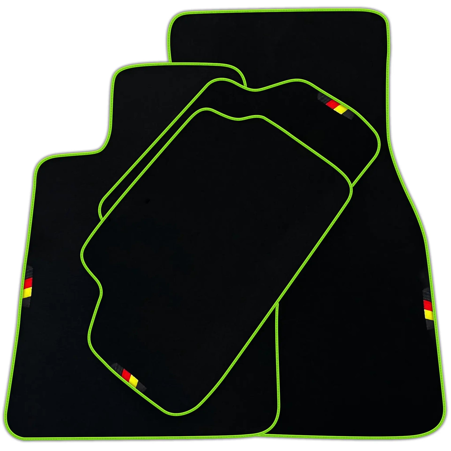 Black Floor Mats For BMW 1 Series E81 Germany Edition | Various Trim Colors