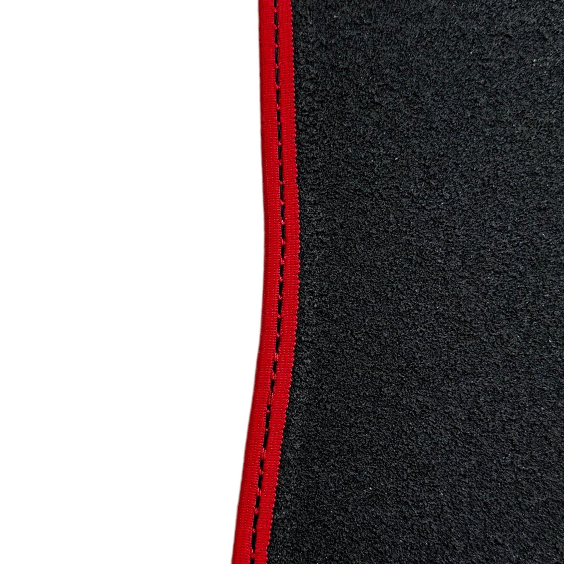 Black Floor Mats for Porsche Cayenne (2010-2018) ER56 Design - AutoWin