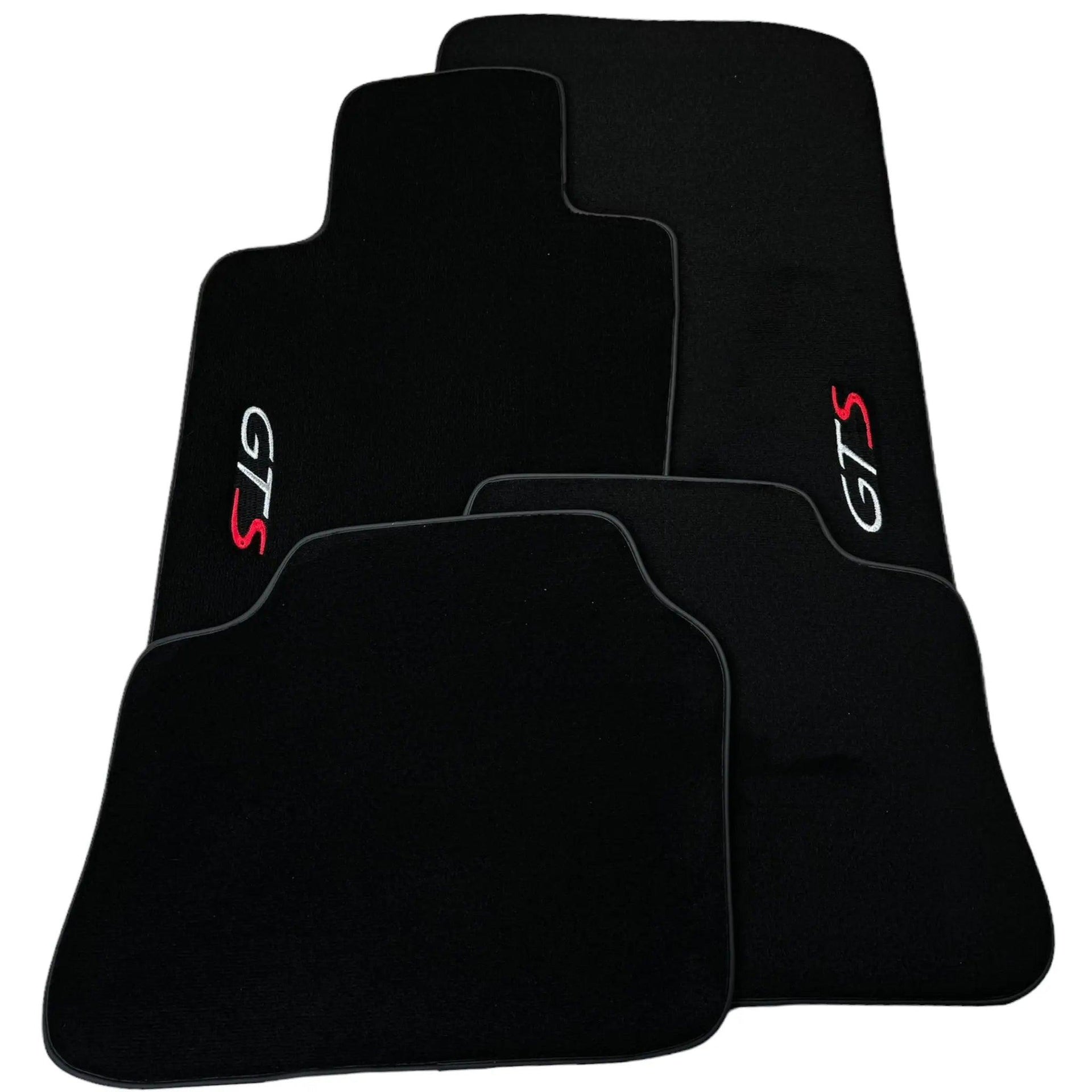 Black Floor Mats for Porsche Panamera (2009-2016) - AutoWin