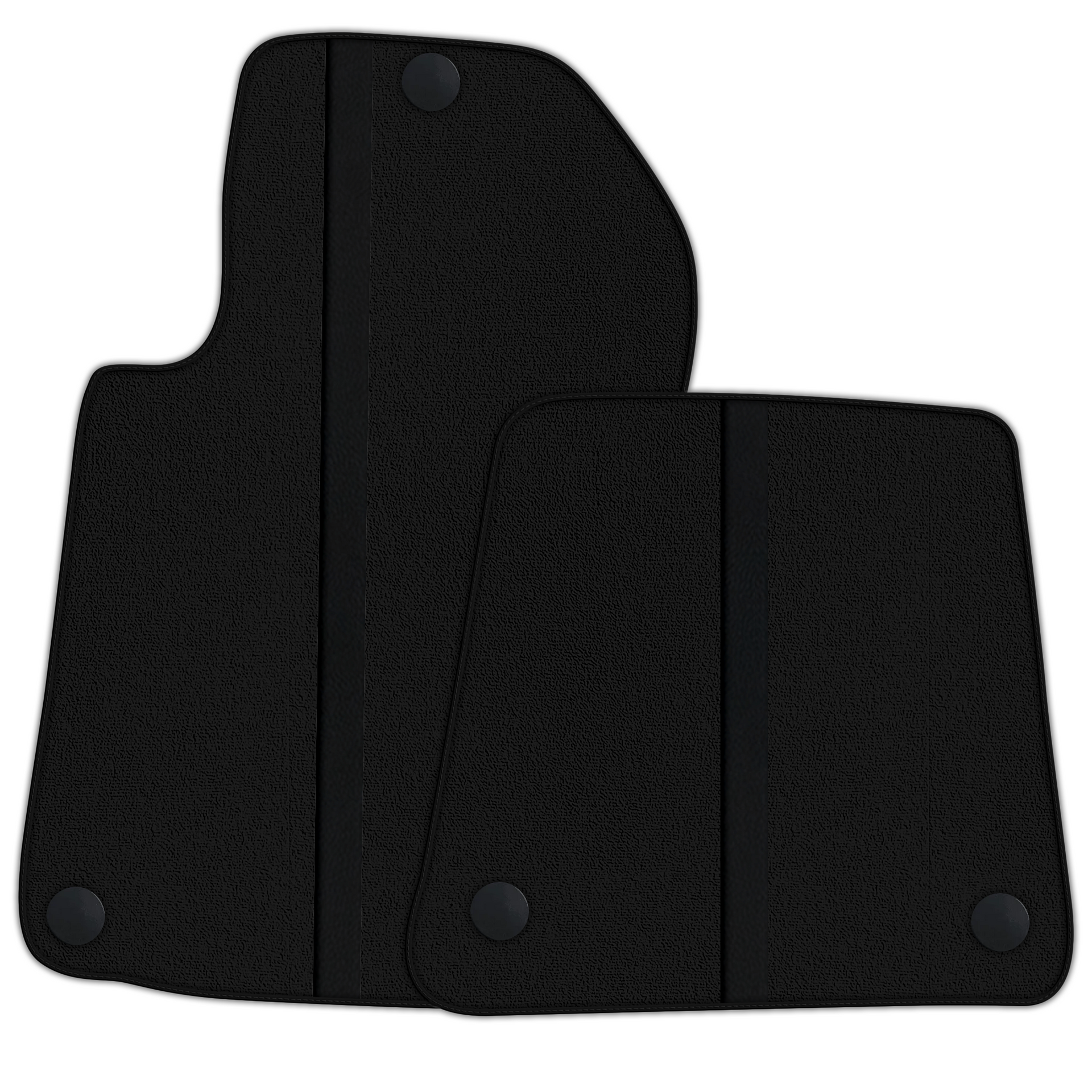 Premium Black Floor Mats for Ferrari 599 Coupe (2006-2012) - Elegant