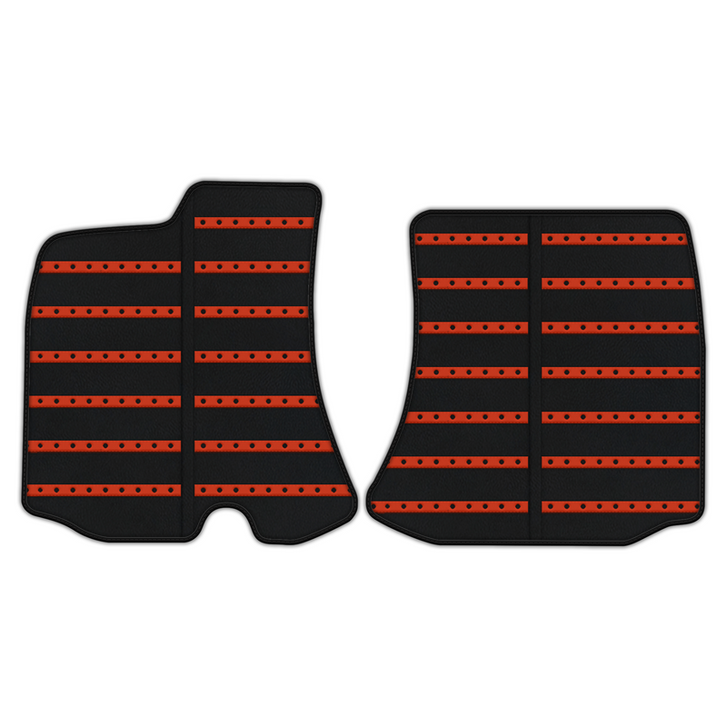 Leather Floor Mats with Daytona Design for Ferrari Roma (2021-2024)