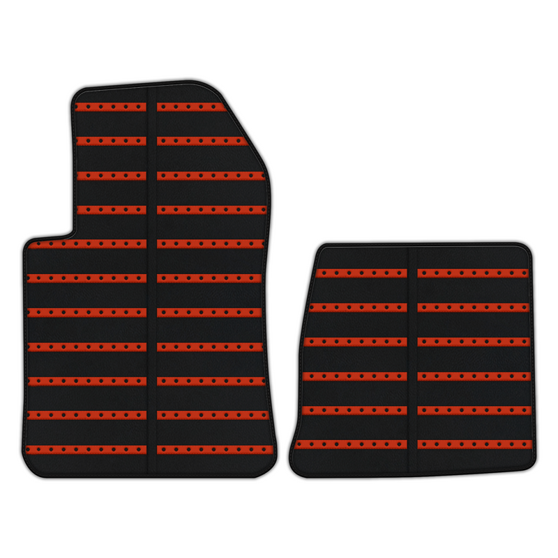 Leather Floor Mats with Daytona Design for Ferrari 612 Scaglietti (2005-2011)