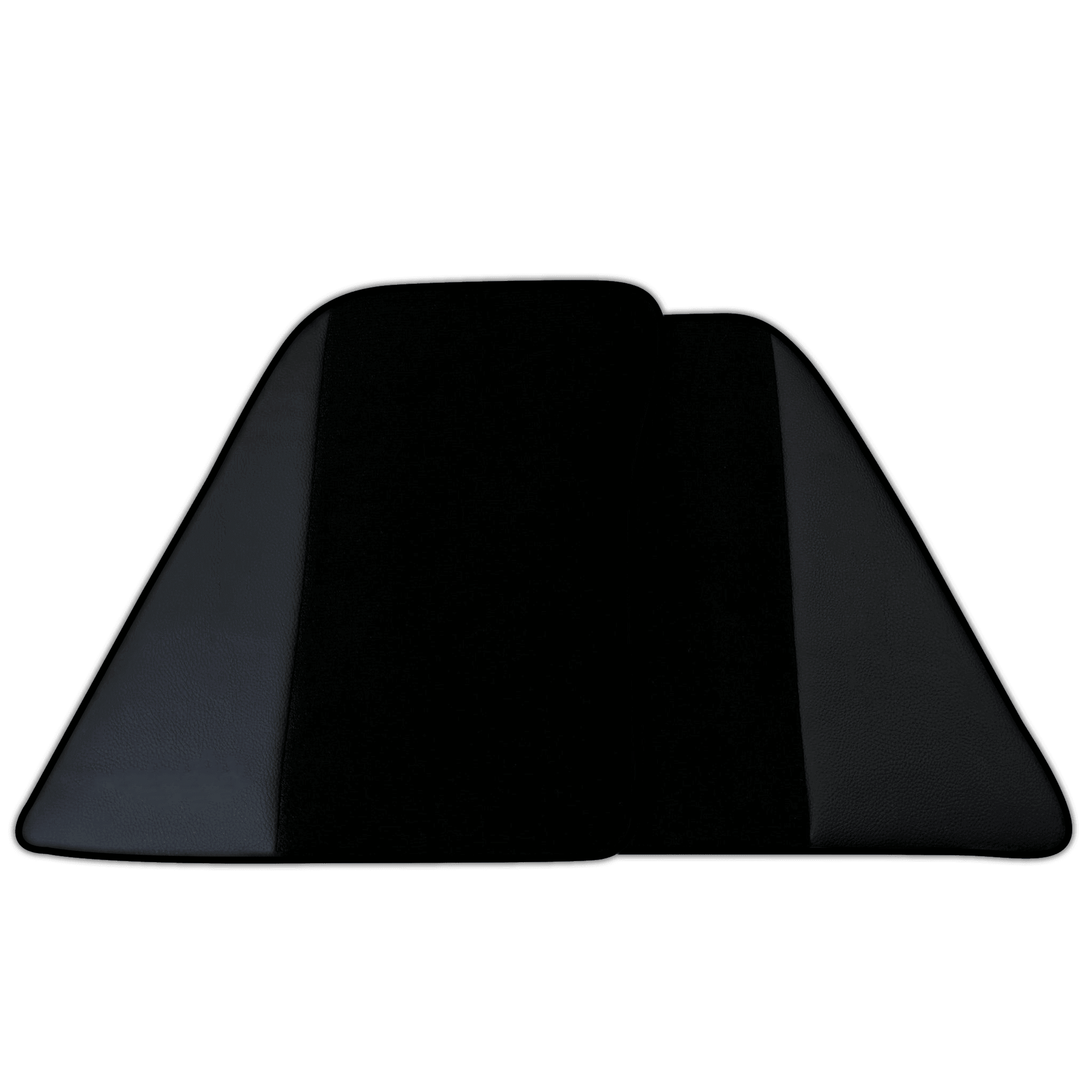 Black Floor Mats for Ferrari 296 GTB (2022-2025) with Leather | Various Trim Colors