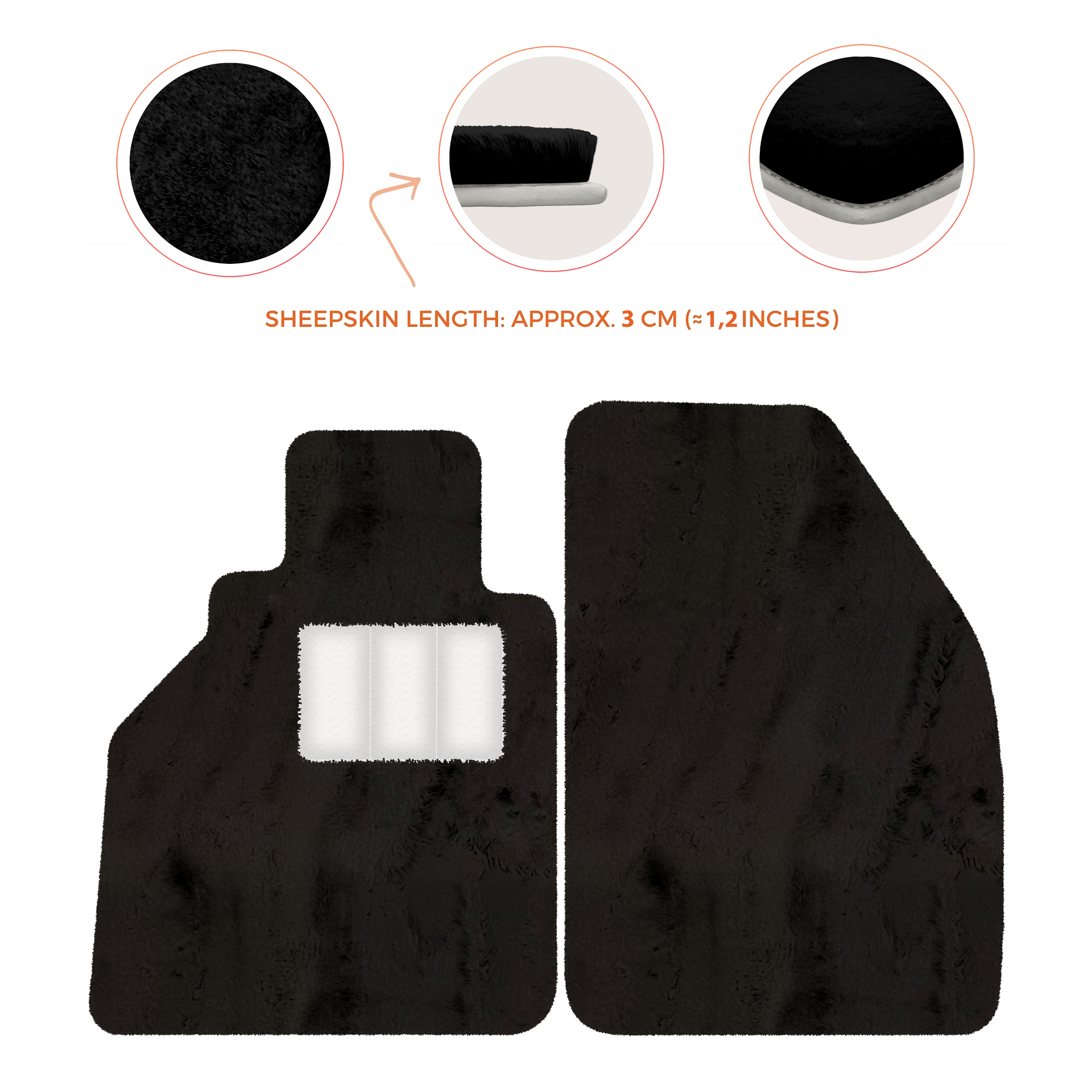 Alfombrillas de coche negras para Porsche 986 Boxster - AutoWin