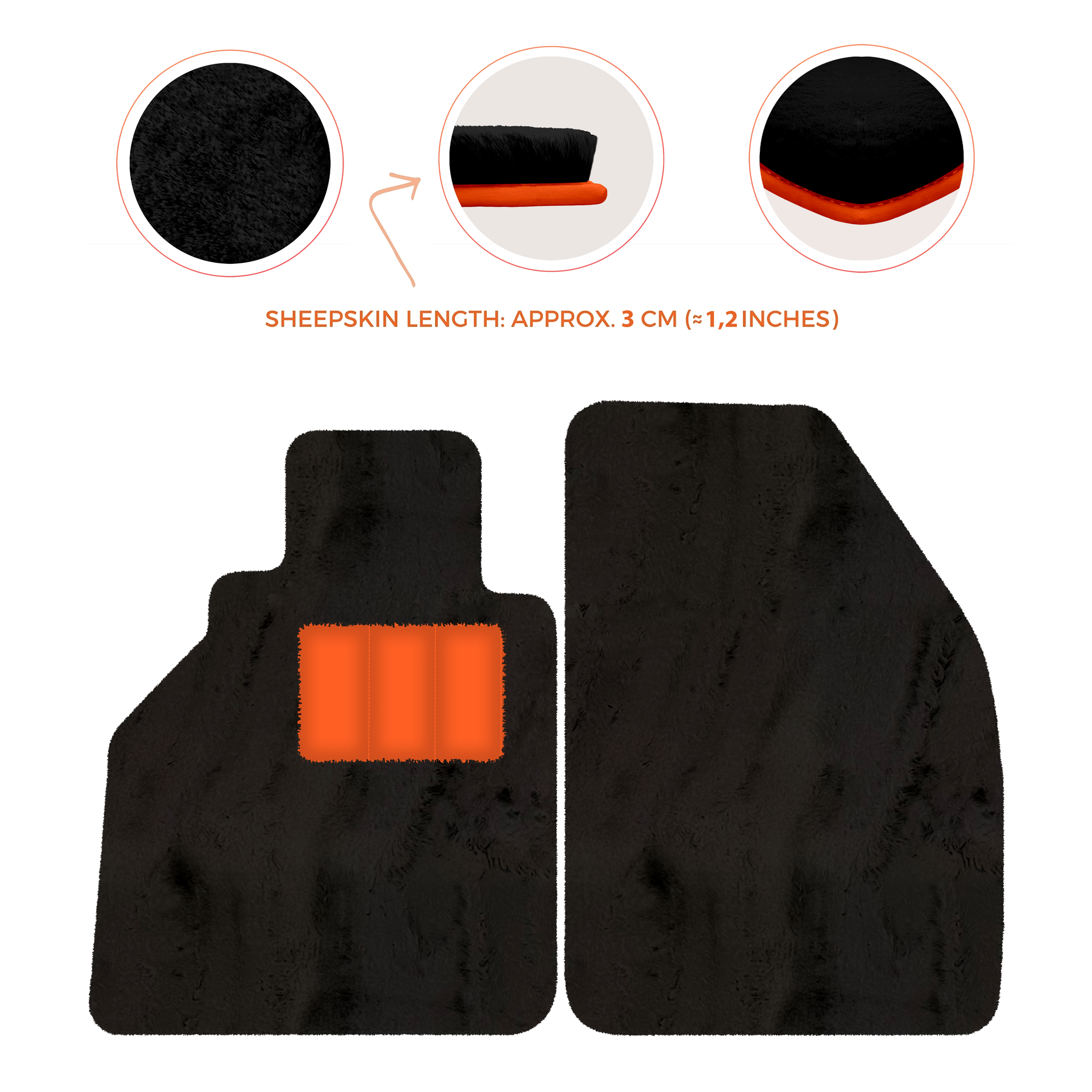 Alfombrillas de coche negras para Porsche 986 Boxster - AutoWin