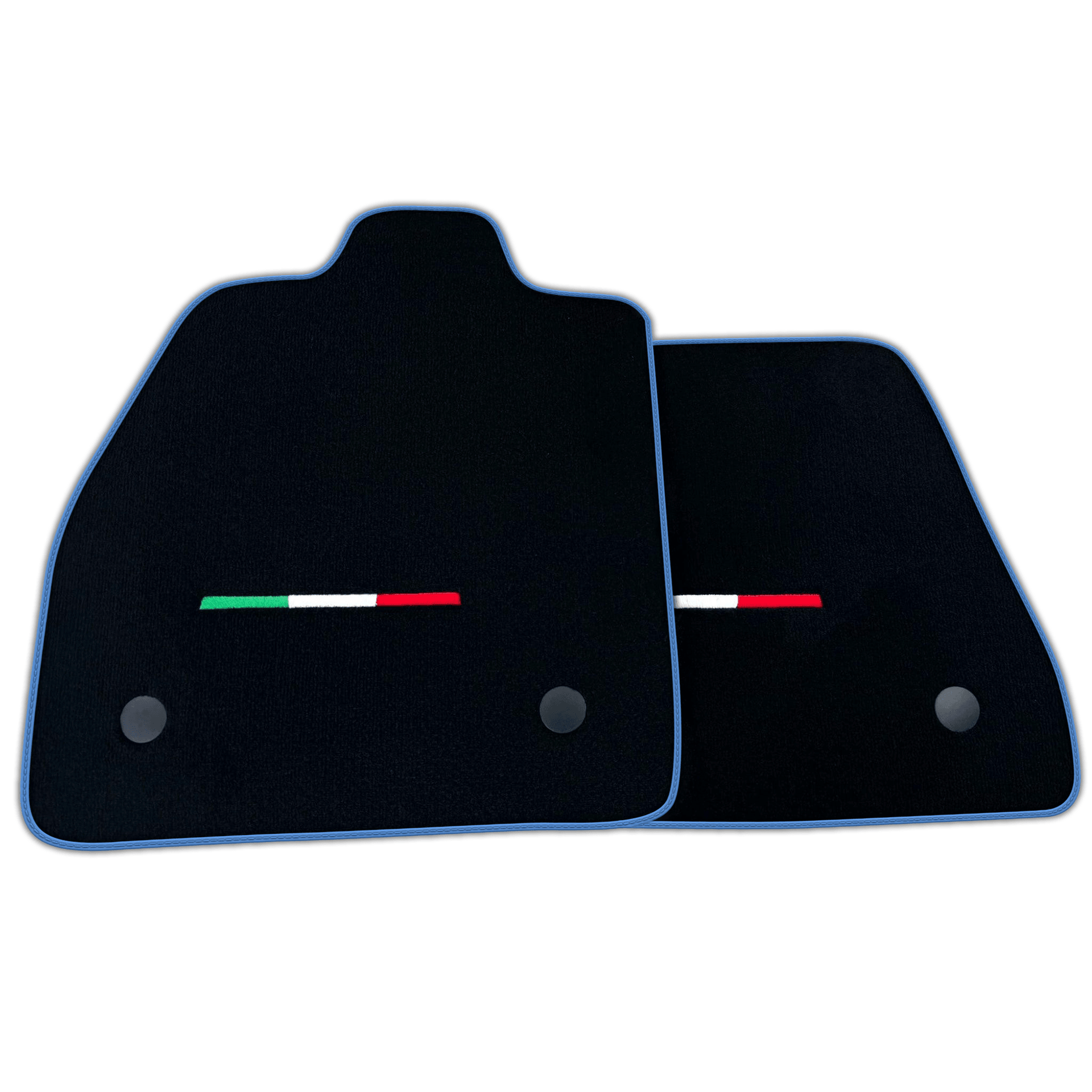 Black Floor Mats For Maserati MC20 (2020-2023) Italy Edition | Various Trim Colors