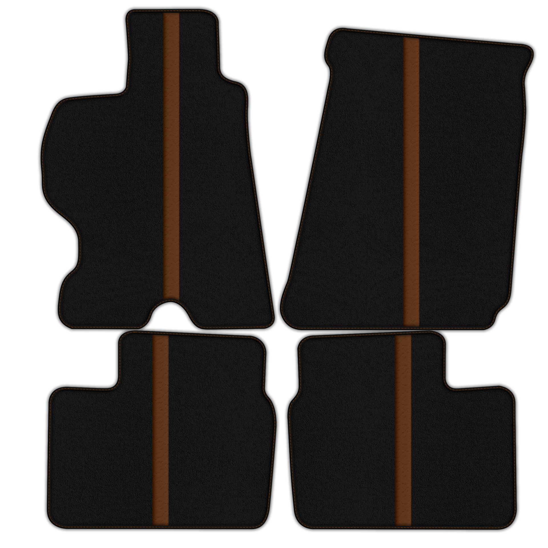 Premium Black Floor Mats for Ferrari F12 Berlinetta (2012-2022)