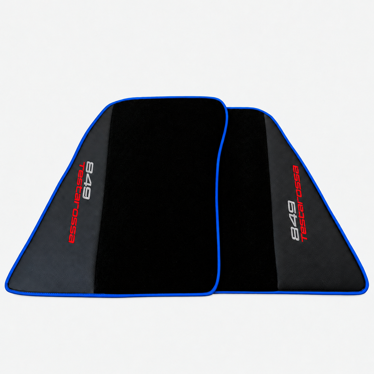 Alfombrillas de cuero negras Daytona para Ferrari 849 Testarossa (2026-2027)