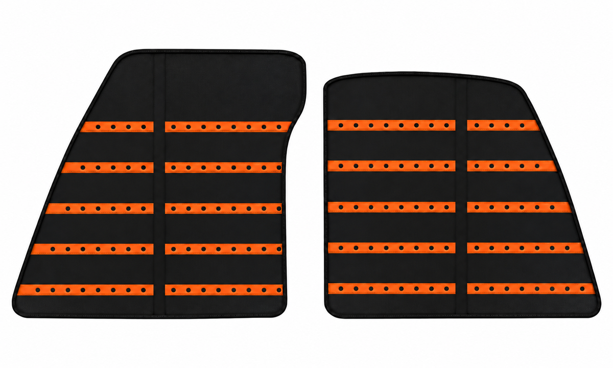 Alfombrillas de cuero negras Daytona para Ferrari 849 Testarossa (2026-2027)