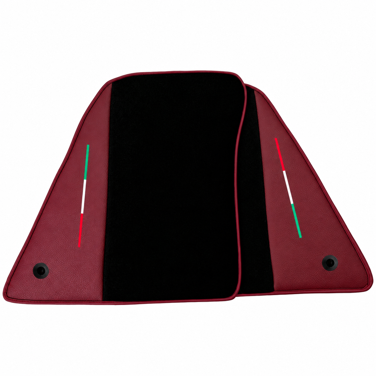 Alfombrillas de cuero negras Daytona para Ferrari 849 Testarossa (2026-2027)