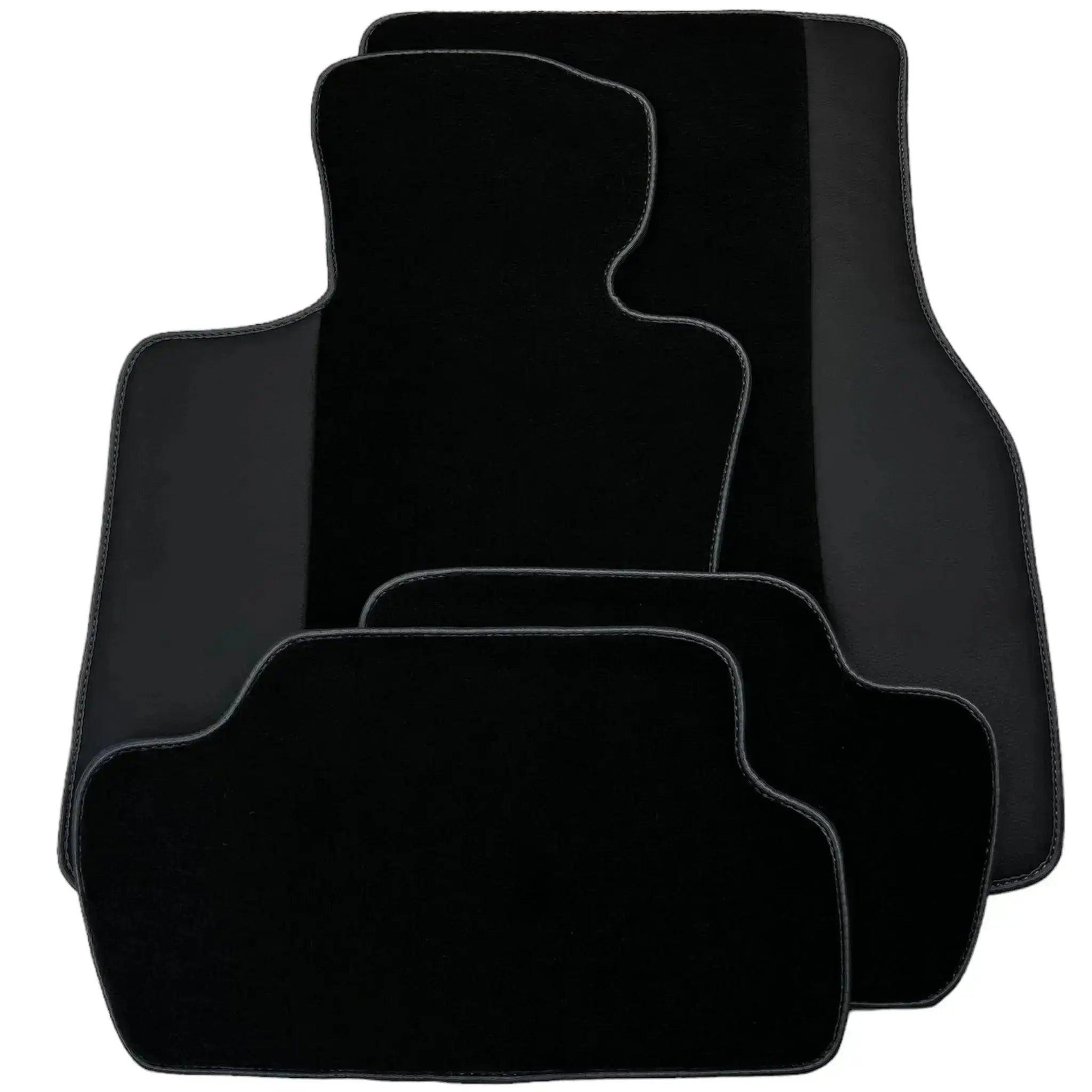 Customizable Black Floor Mats for Mini Clubman F54 (2019-2023) - AutoWin