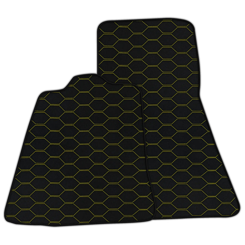 Customizable Leather Floor Mats with Divario Pattern for McLaren MP4-12C (2011–2014)