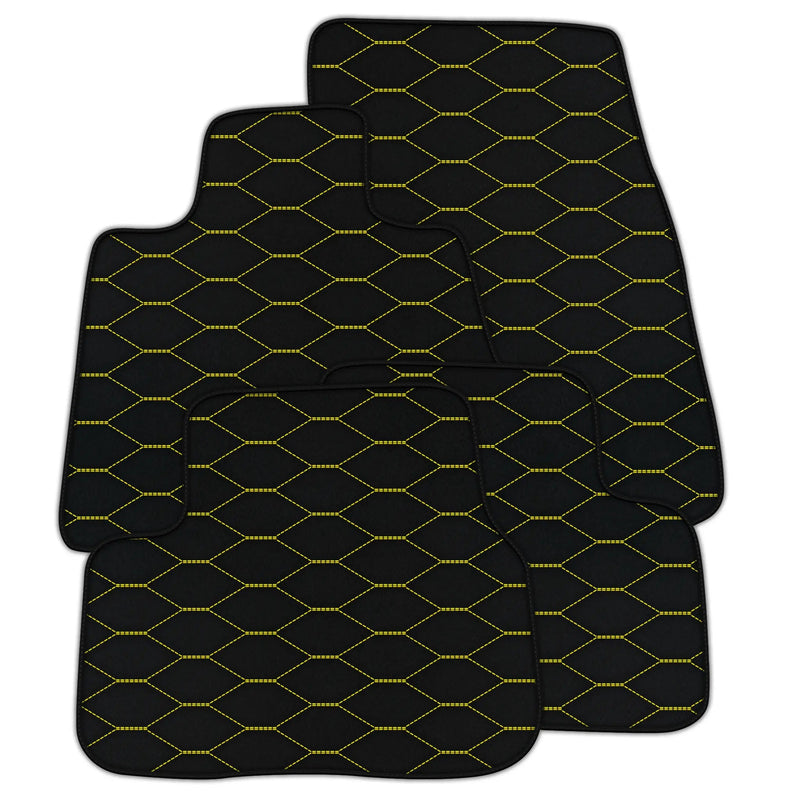 Tapis de voiture en cuir personnalisables avec motif Viper