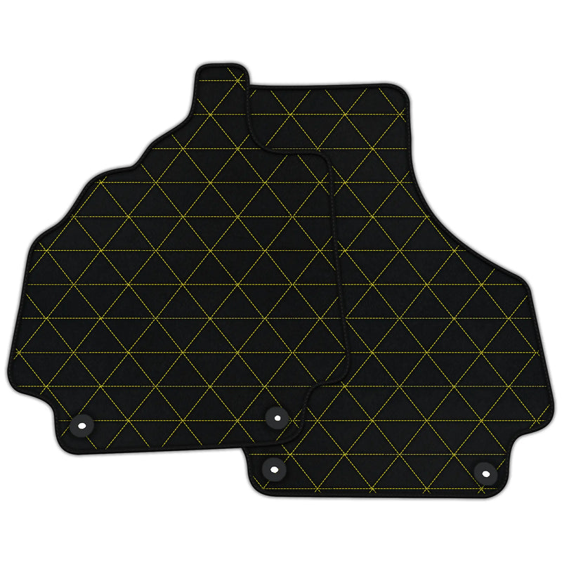 Tapis de voiture en cuir personnalisables avec motif