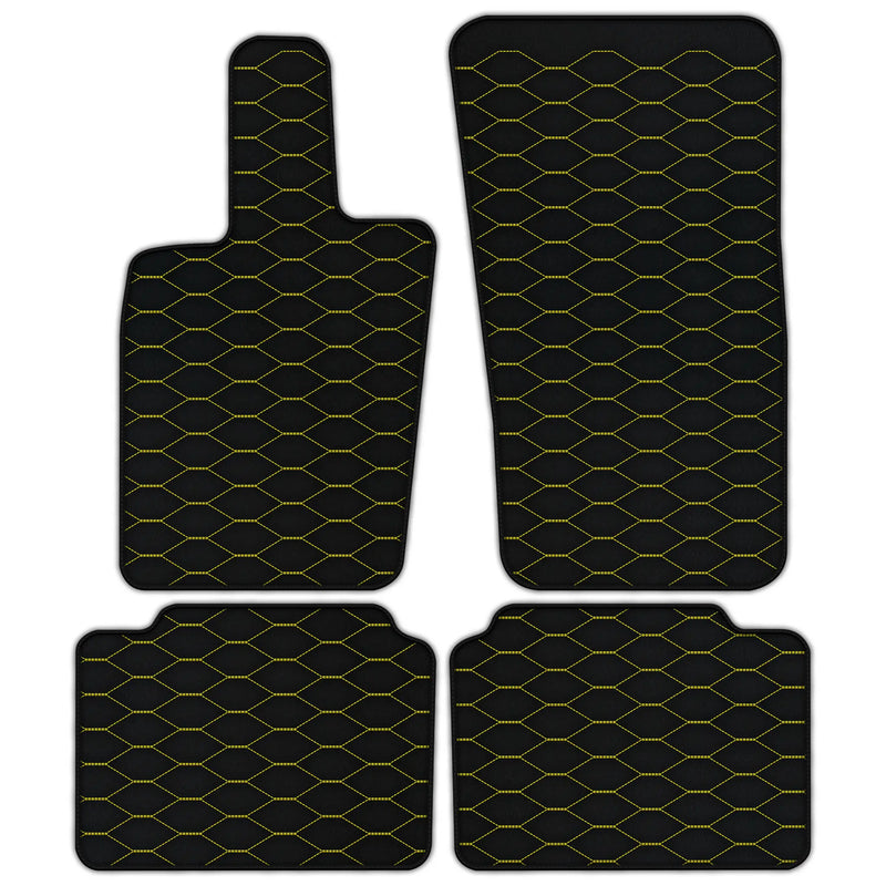 Tapis de voiture en cuir personnalisables avec motif Viper