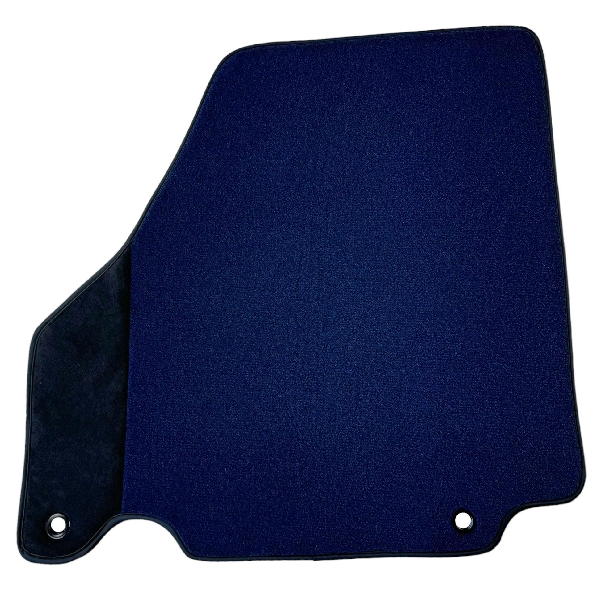 Dark Blue Floor Mats for Ferrari 360 Modena (1999-2005) with Alcantara Leather - AutoWin