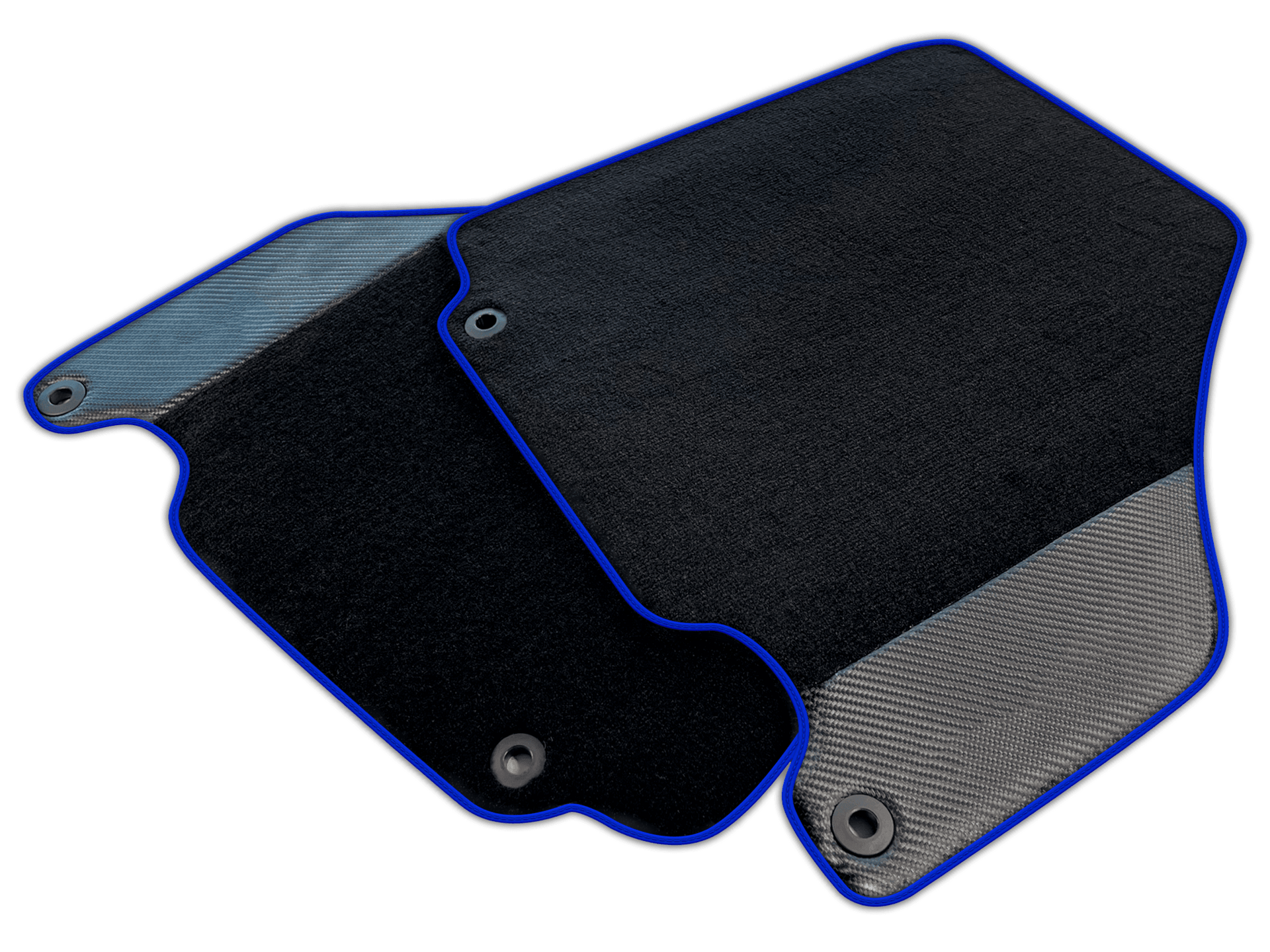 Carbon Fiber Black Floor Mats for Ferrari 360 (1999-2005) | Various Trim Colors