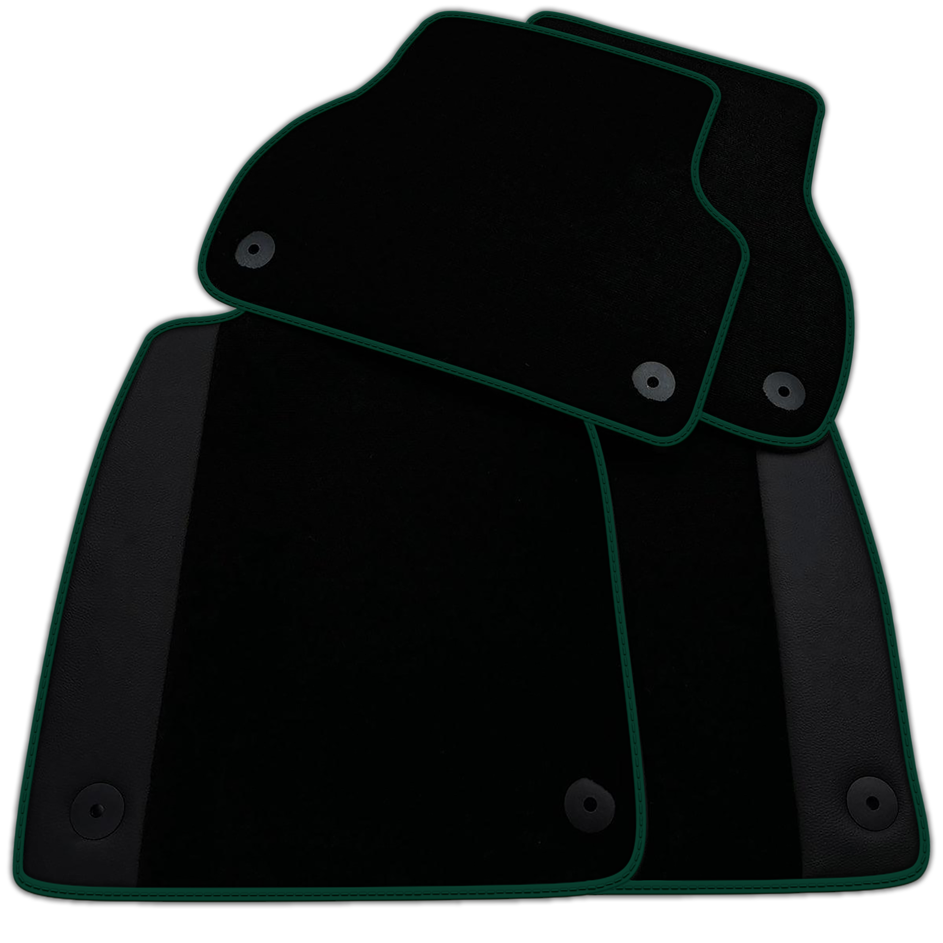 Customizable Black Floor Mats for Audi A8 D3 (2002-2010)