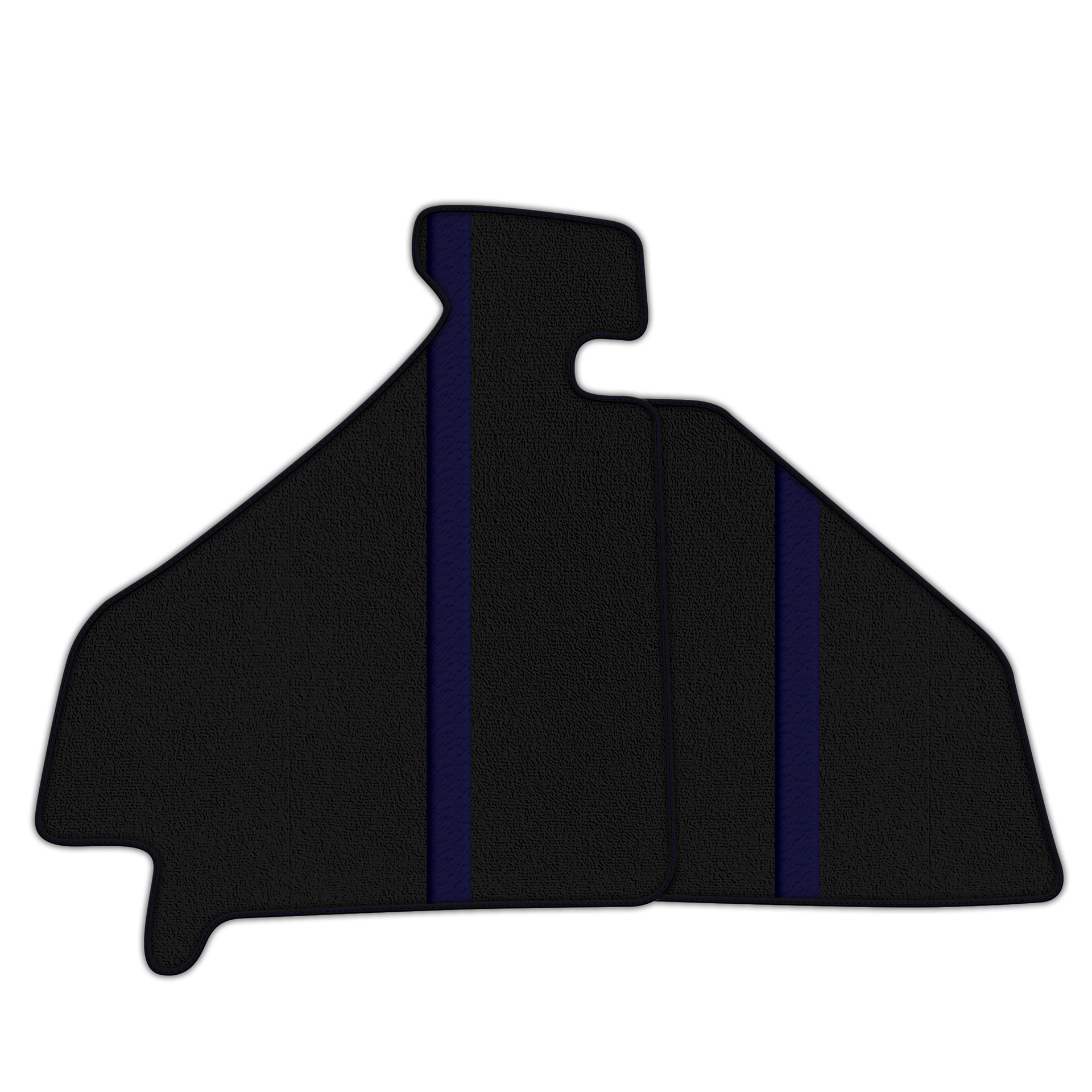 Luxury Black Floor Mats for Ferrari 550 Maranello (1996-2002)