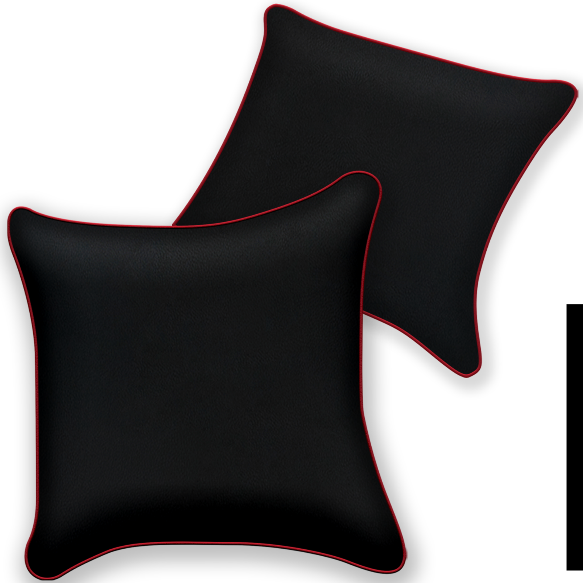 Premium Black Leather Floor Mats for Ferrari California | Full Set