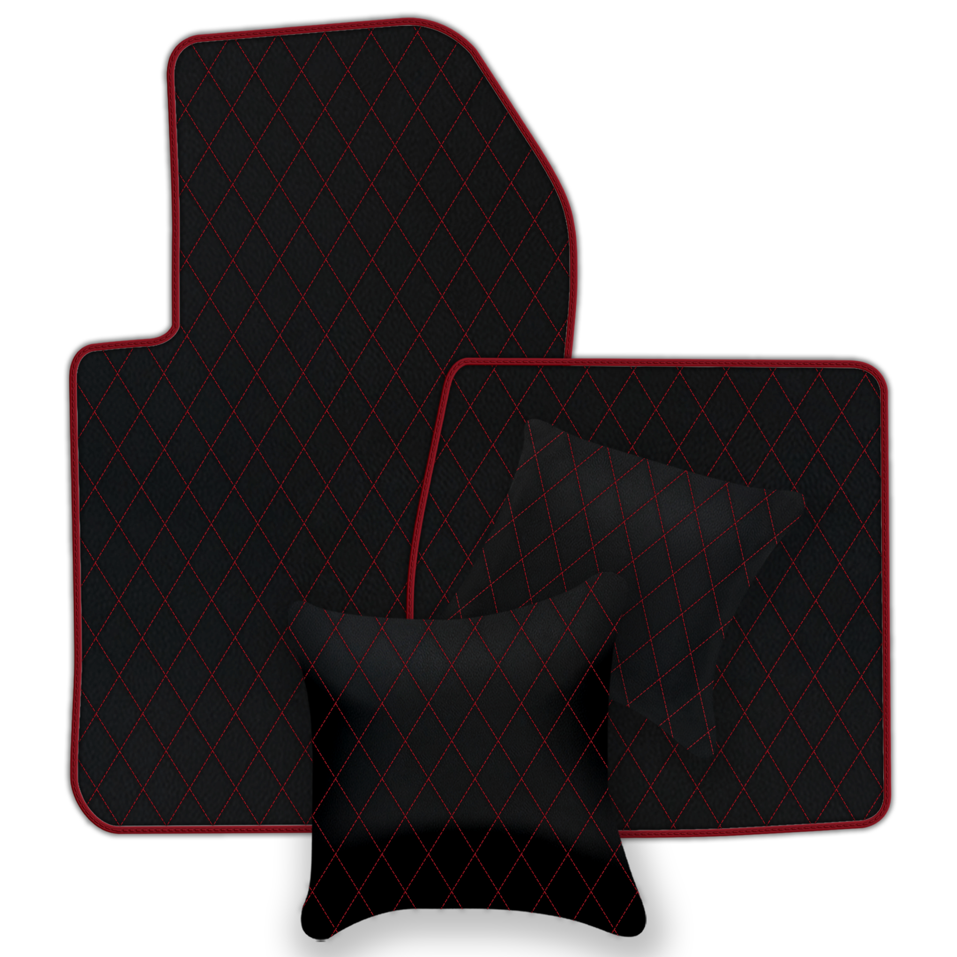 Tapis de voiture bleus pour Ferrari 599 Coupé 2006-2012 Édition Italienne - AutoWin