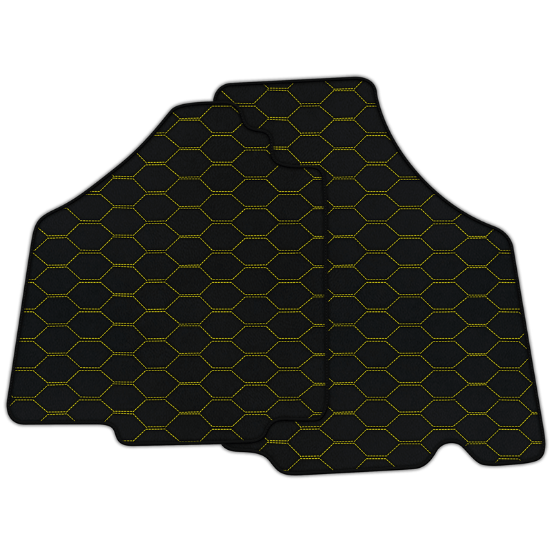 Tapis de voiture en cuir personnalisables avec motif Divario