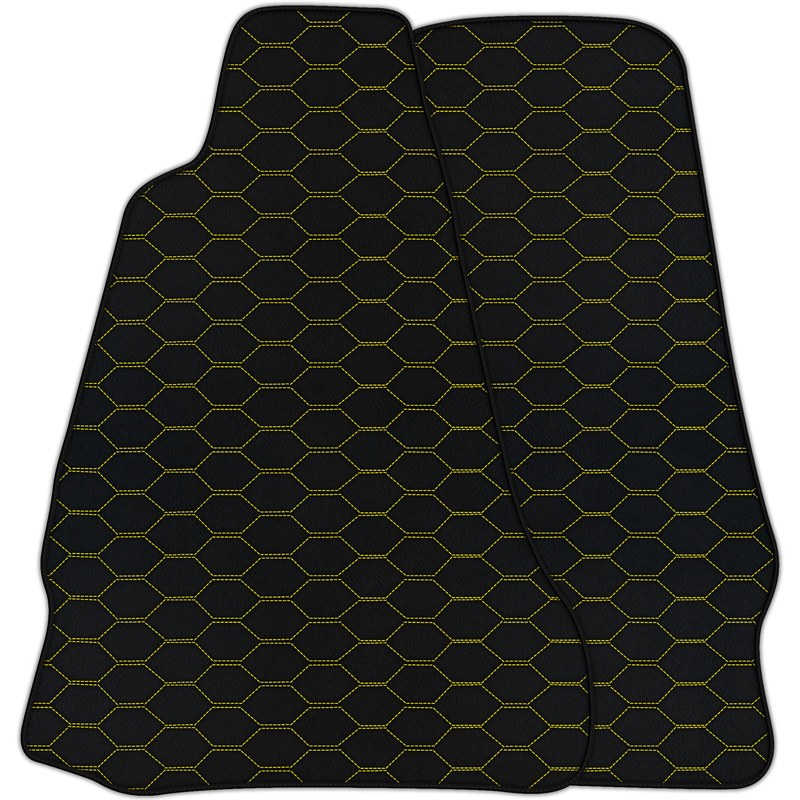 Tapis de voiture en cuir personnalisables avec motif Divario pour Aston Martin V8 Vantage (2005–2023)