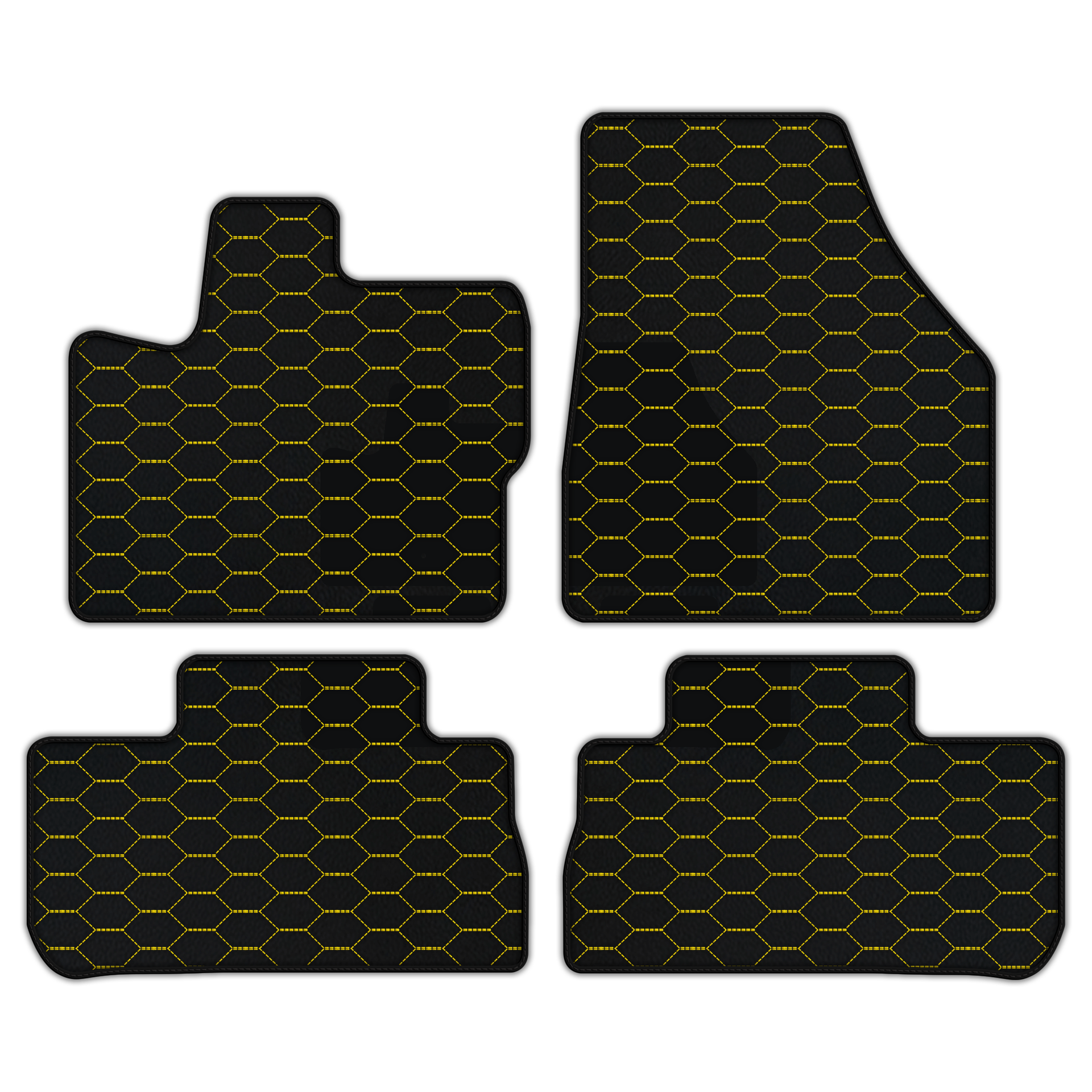 Custom Leather Floor Mats for Land Rover Freelander 2003-2007