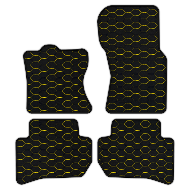 Customizable Leather Floor Mats with Divario Pattern for Range Rover Velar (2017-2024)