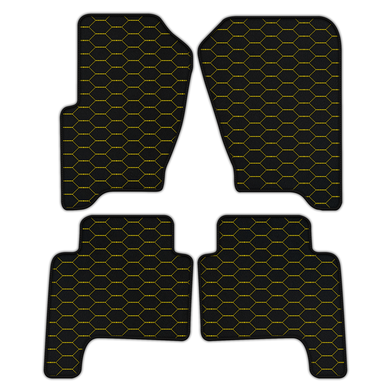 Customizable Leather Floor Mats with Divario Pattern for Range Rover Sport (2005-2010)