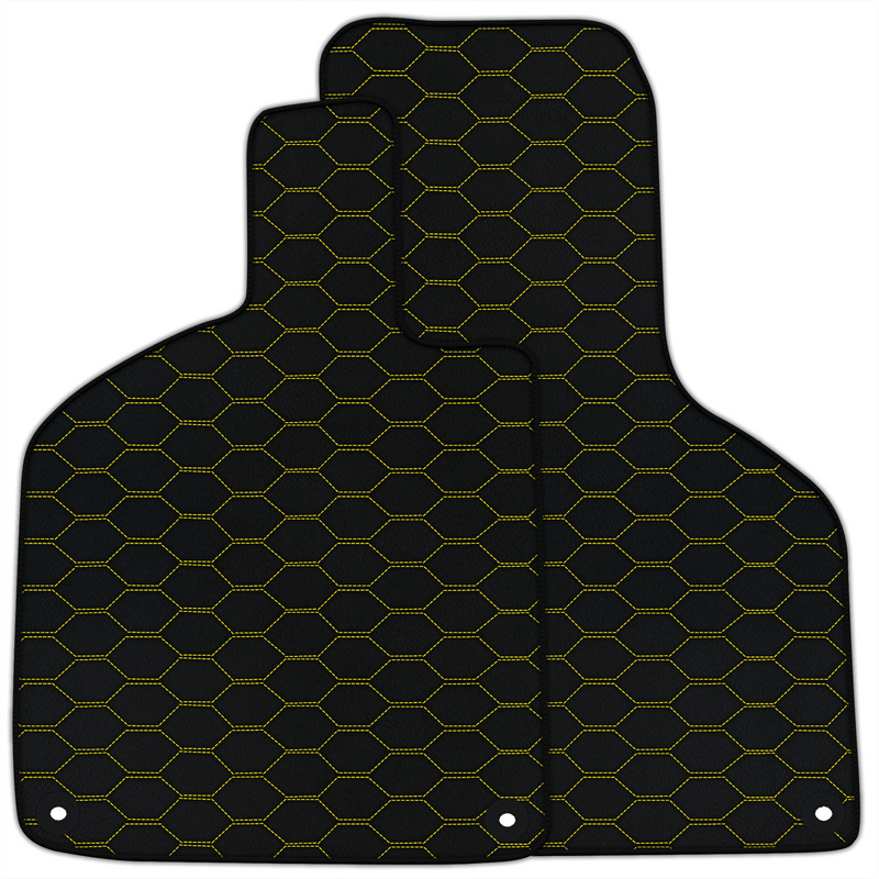 Tapis de voiture en cuir personnalisables avec motif Divario