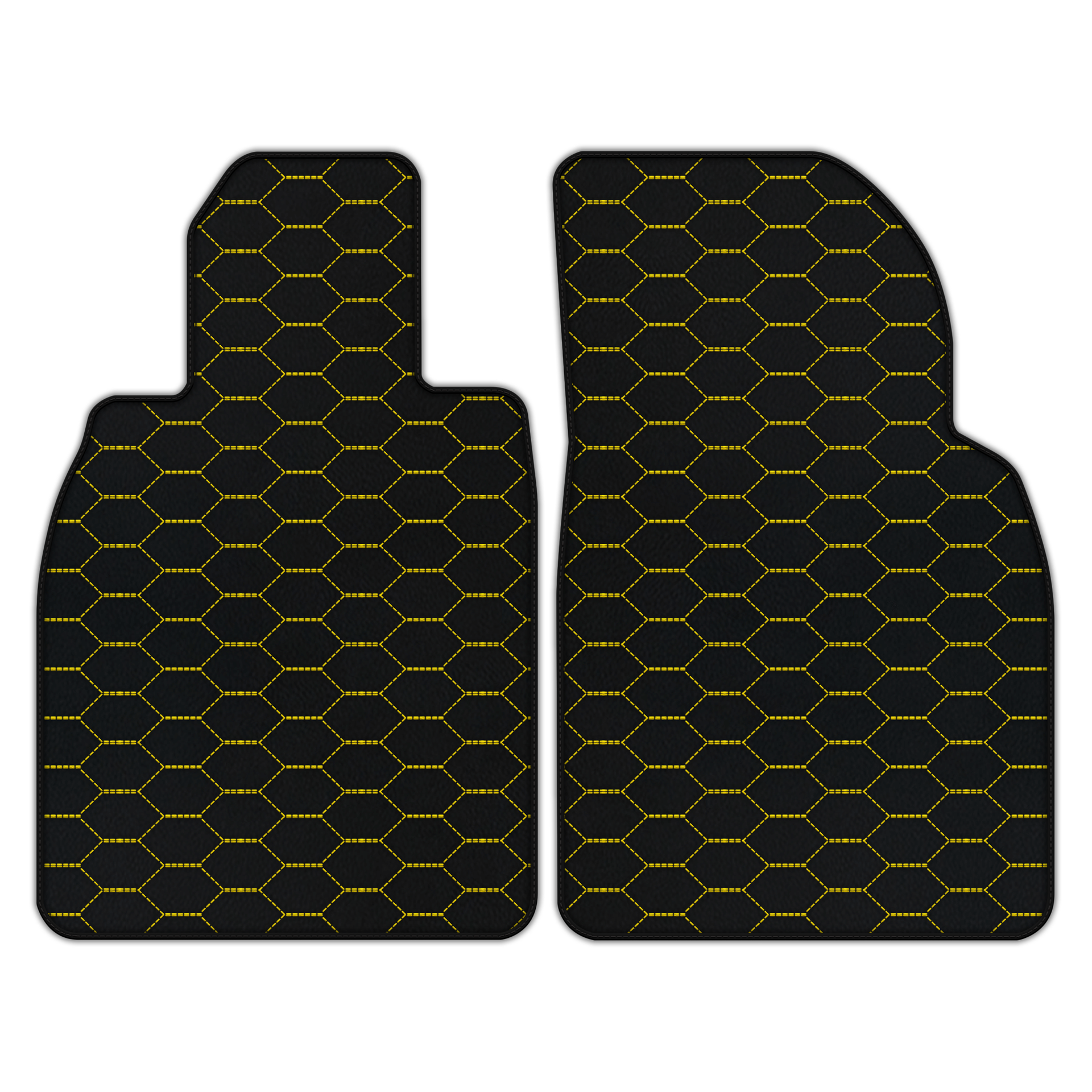 Customizable Leather Floor Mats for Porsche 718 Boxster (2016-2023)
