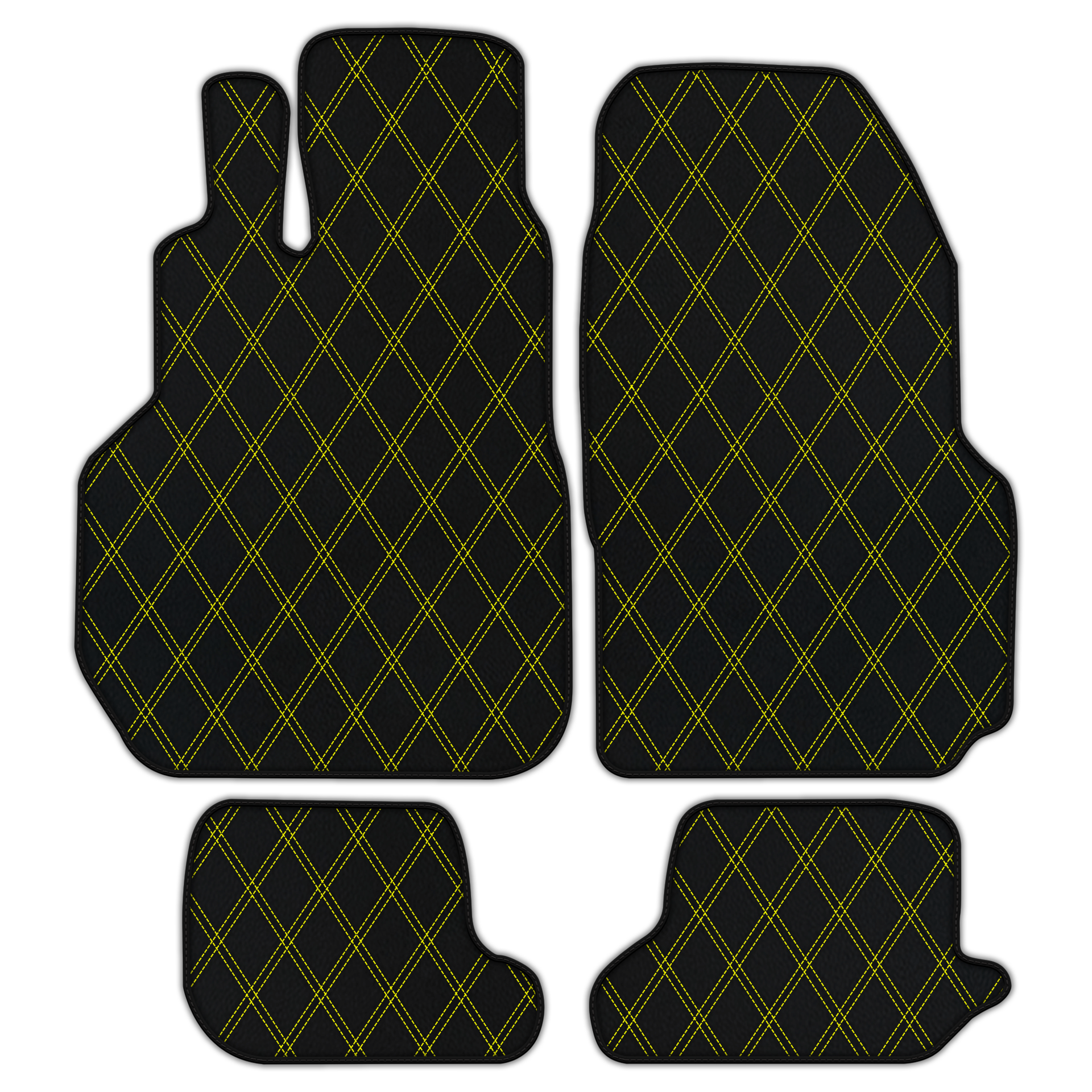 Customizable Premium Leather Floor Mats for Nissan GT-R (2009-2023)