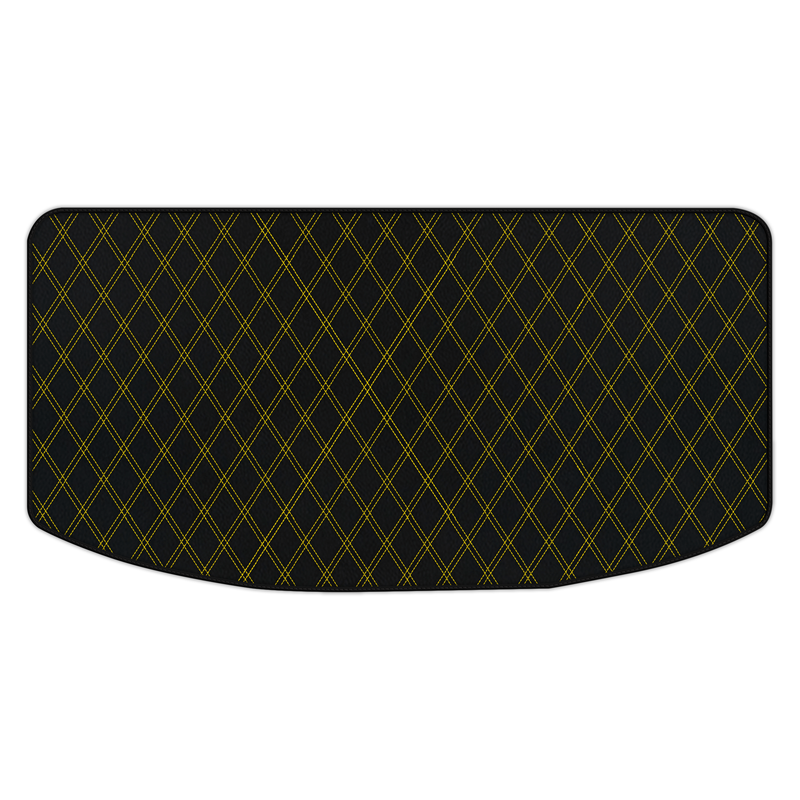Customizable Leather Trunk Floor Mats with Double Diamond Pattern for Aston Martin V8 Vantage (2005-2018)