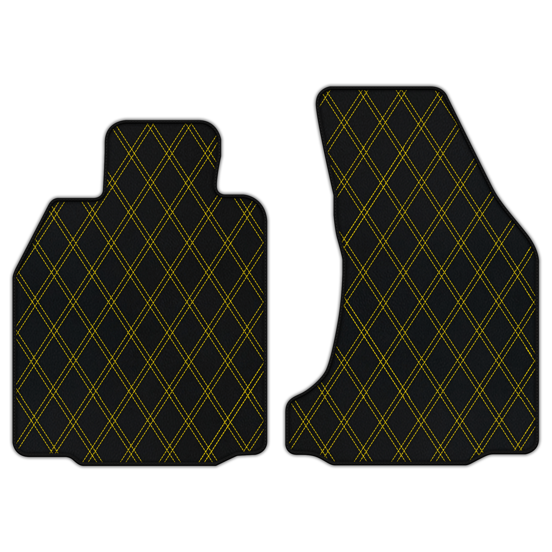 Customizable Leather Floor Mats for Porsche 987 Cayman 2009-2012