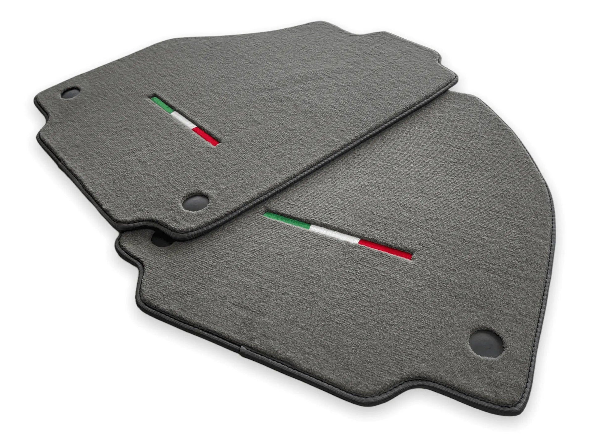 Floor Mats For Ferrari 458 Italia 2009-2015 Gray Autowin Brand Italian Edition - AutoWin